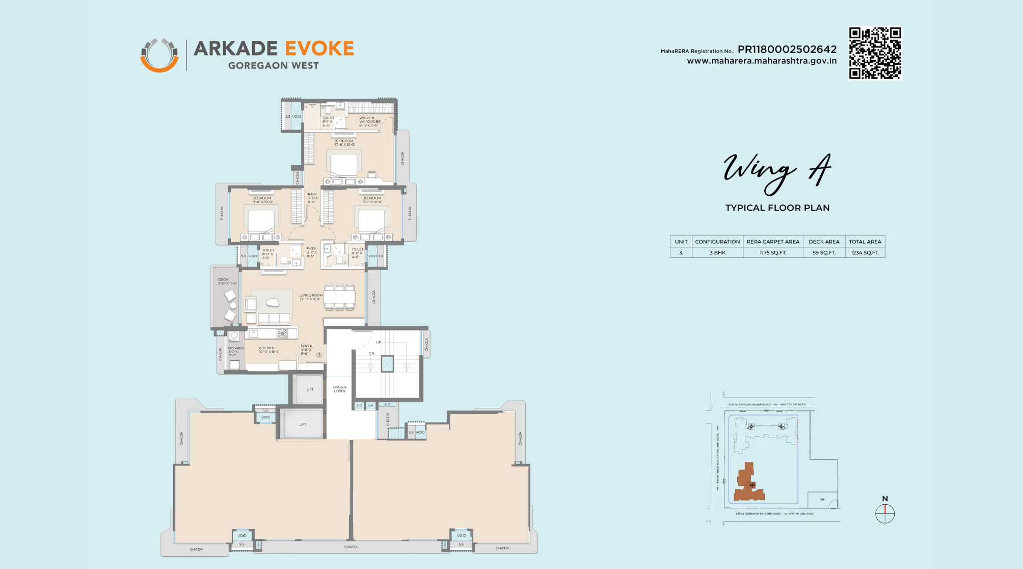 Arkade-Evoke-Typical-Floor-Plan-A-Wing